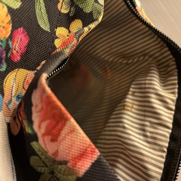 Rare Loungefly Disney Alice in Wonderland Floral Backpack Full Size Laptop Sleev
